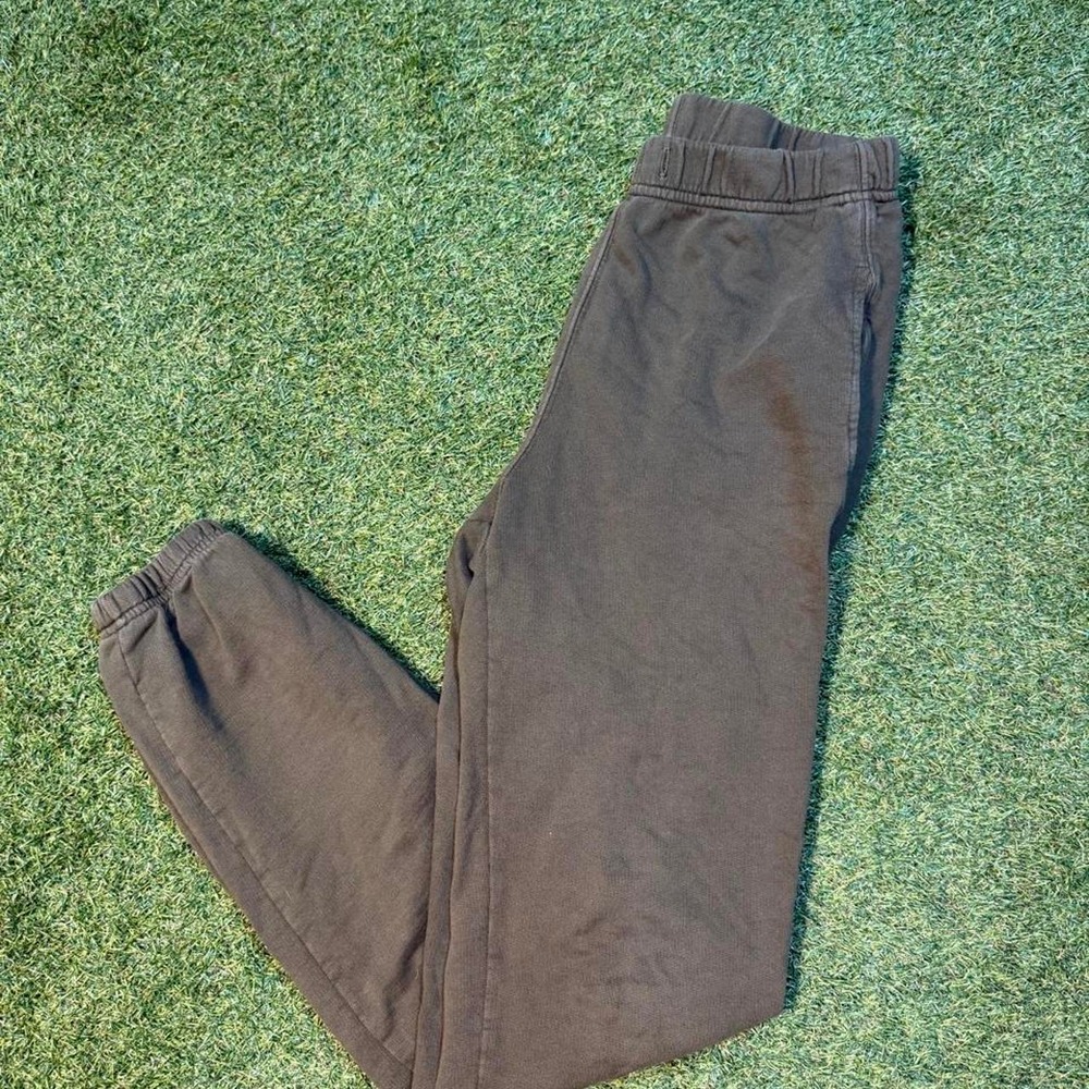 Cotton Citizen washed black sweatpants in size small
